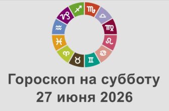 Гороскоп 27.06.2026 Для Всех Знаков