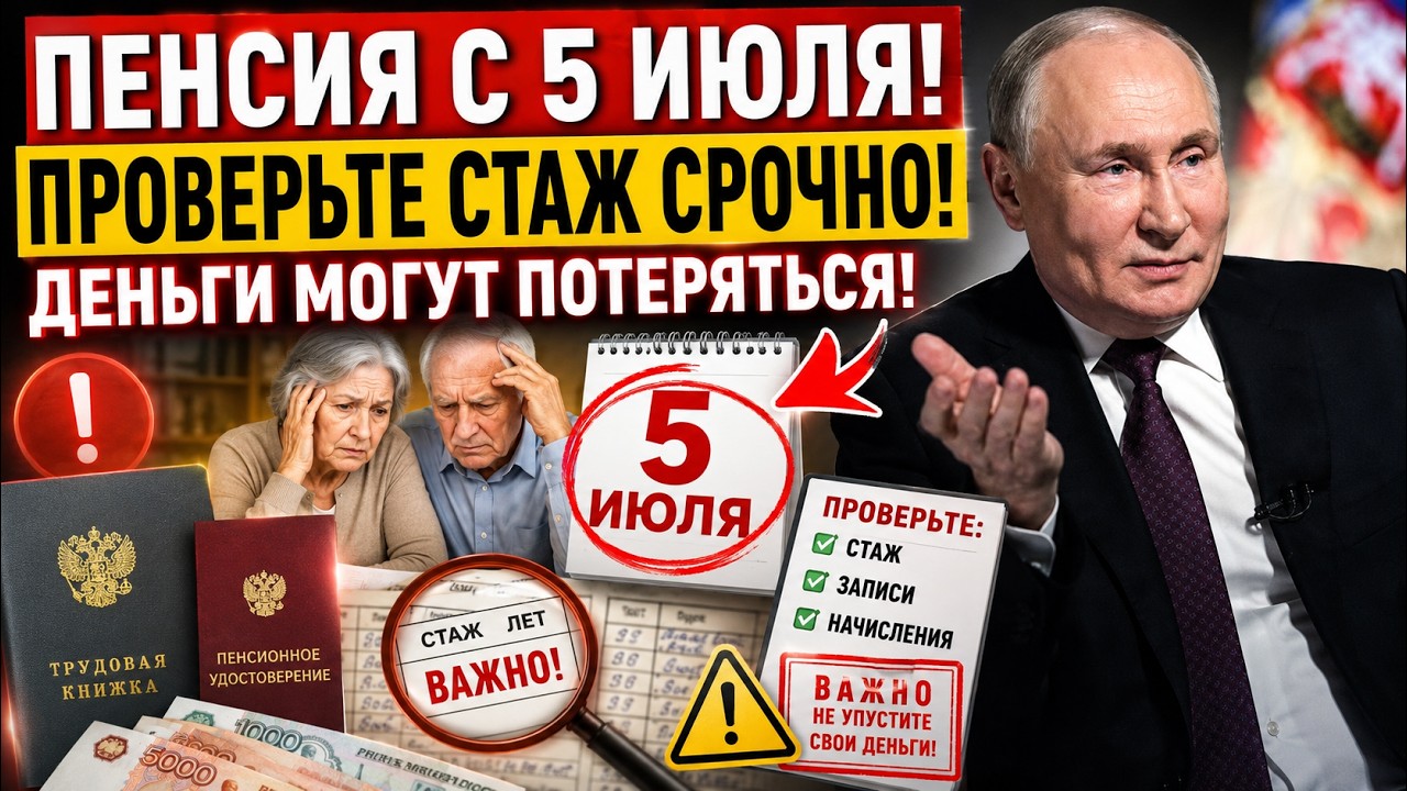Индексация Пенсии 7 Июля 2026: Что Пенсионерам Нужно Срочно Проверить