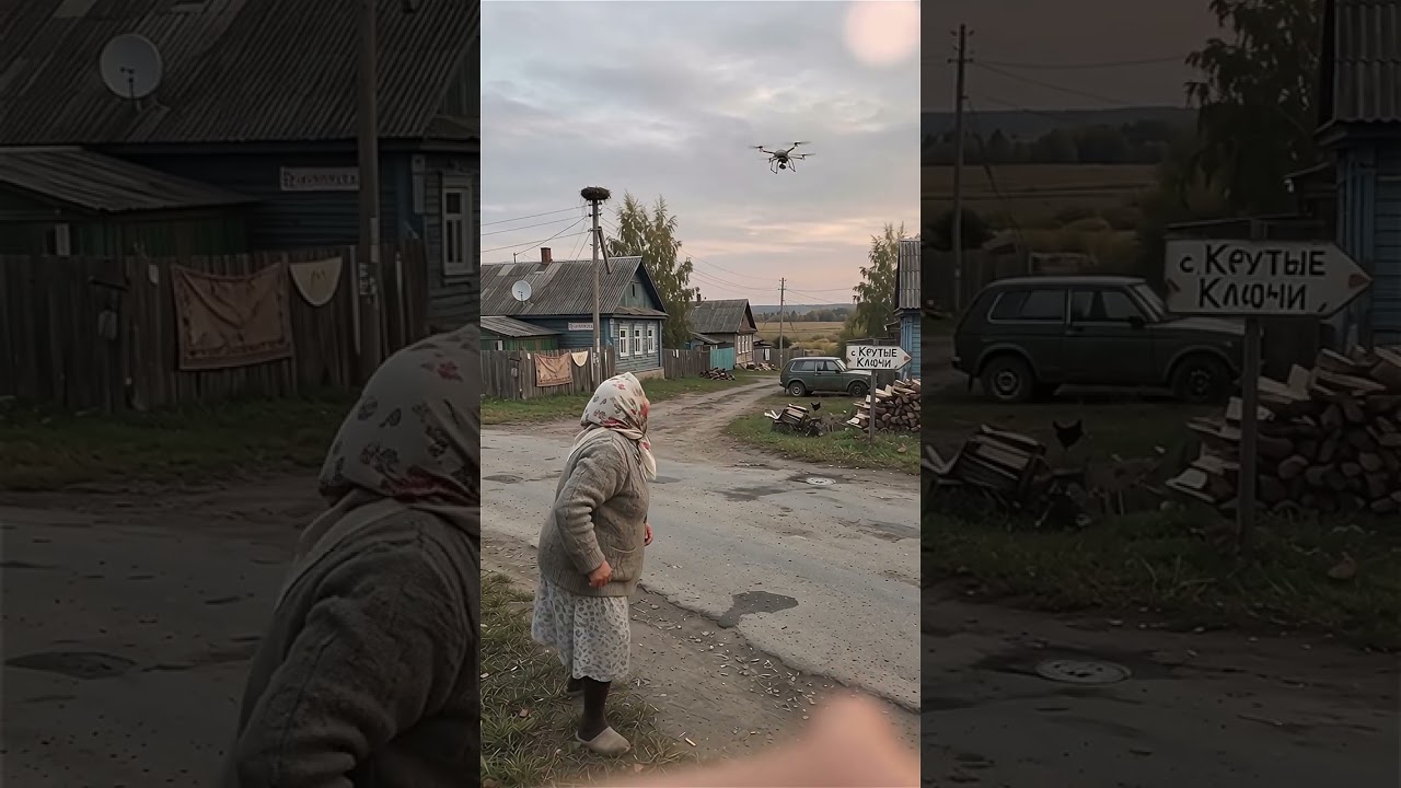 Новосибирск: Бабуля Попала В Дрон Тапком Видео